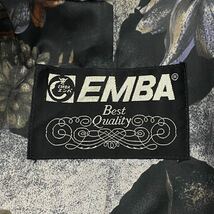 最高級 希少デザイン EMBA エンバ ブラックミンク 毛皮 コート ボリューム◎ 毛感触◎ 裾周り約170cm 裏地総柄 F ダークブラウン d230_画像8