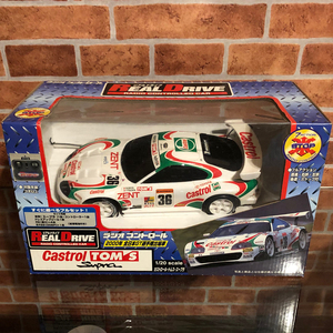 ■未開封 未使用 保管品■カシオクリエイティブプロダクツ リアルドライブ Castrol TOM'S Supra■TOYOTA トイラジコン■トヨタ スープラ■