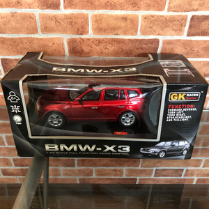 ■未開封 未使用 保管品■(株)ワイ・エス・エス RC BMW-X3■1:24 スケール トイラジコン■GK RACER Series■メタル レッド■