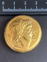 ギリシャ古銭 金貨 古代ギリシャ 44.1g ⑩_画像3