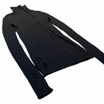 Rare 18AW Yohji Yamamoto RAGNE KIKAS design hi-neck knit sweater ヨウジヤマモト ラグネキカス ニット Y’s Archive Japan label 希少_画像4
