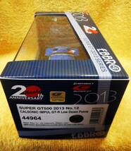 ★【中古】EBBRO SUPER GT500 2013 No.12 CALSONIC INPUL GT-R Low Down Force 44964 1/43 ★ 送料520円_画像2
