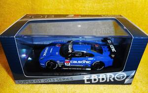 ★【中古】EBBRO SUPER GT500 2013 No.12 CALSONIC INPUL GT-R Low Down Force 44964 1/43 ★ 送料520円