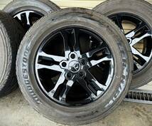 ベンツ W463 Gクラス 純正 （中古品）タイヤホイールセット（ブラック塗装）4本セット265/60R18　【ホイールはブラック塗装】_画像3