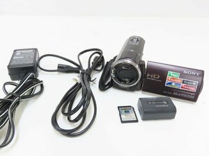 ◎60☆美品 SONY ソニー HANDYCAM HDR-CX590V デジタルビデオカメラ◇1129-150