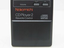 ◎レパ520/60☆Nakamichi ナカミチ CD Player2 リモコン☆1201-172_画像5