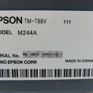 ◎80☆EPSON エプソン レシートプリンター TM-T88V 111 M244A☆1221-304の画像7