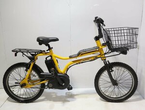 西H☆Panasonic パナソニック BE-ELZ033AY 小径 電動アシスト自転車◇3G-471