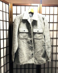 K16★美品！MAUI and Sons マウイアンドサンズ ボア コート ジャケット★メンズ Lサイズ(身幅61着丈75)