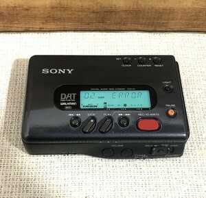 (1)ジャンク SONY ソニー TCD-D7 DAT WALKMAN ウォークマン デジタル オーディオ ポータブル テーププレーヤー 当時物 昭和 レトロ 希少