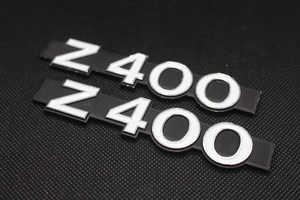 Z400 サイドカバーエンブレム 送料275円 新品 検/Z400J Z550FX Z400FX ZGP FX Z1R Z1 Z2 MK2 ゼファー400 ゼファー750 当時 旧車 シビエ