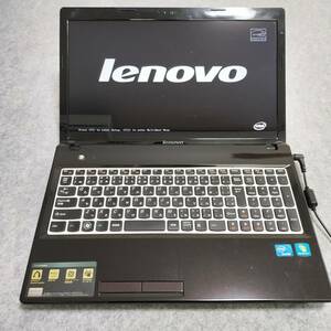 Lenovo ノートPC G580 26897LJ 15.6型 Celeron B820 OS・HDD無 メモリ4GB AC有