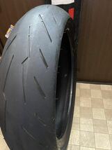 中古MCタイヤ 2022年製造 PIRELLI DIABLO ROSSOⅣ 150/60ZR17 パンク修理痕あり ピレリ ロッソ4 150 60 17 4922 M2896_画像4