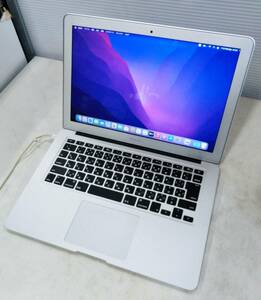 Apple　MacBook Air　A1466　動作良好　Core i5　8GB　1.6GHz　13.3インチ　OS12.7　2017年製　ノートPC　アップル