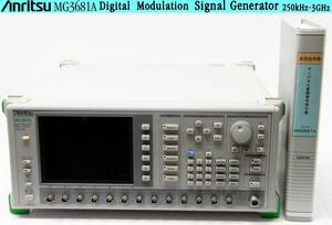 ●Anritsu アンリツ MG3681A Digital Modulation Siginal Generator (250kHz-3GHz) ディジタル変調信号発生器