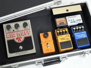 ♪♪electro-harmonix Big Muff Pi/MXR Phase 90 Script/BOSS CS-3/DS-2 他 エフェクター セット ケース付♪♪019245002m♪♪