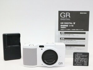 ●○【美品】RICOH GR DIGITAL IV コンパクトデジタルカメラ リコー○●017375005○●