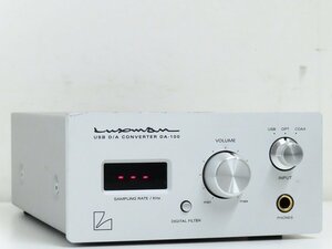 ■□LUXMAN DA-100 ヘッドフォンアンプ DA100 ラックスマン□■019402007J□■