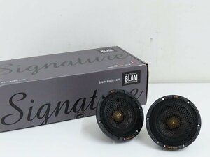 ■□BLAM Signature MS 3 Multix 車載機 カーオーディオ フルレンジ スピーカーユニットペア ブラム 元箱付□■019016005m□■