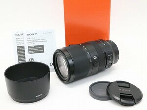 ●○【良品・元箱付】SONY SEL70350G E 70-350mm F4.5-6.3 G OSS カメラレンズ 望遠 ズーム Eマウント ソニー○●019613002m○●