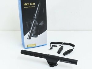 ■□SENNHEISER MKE600 ショットガンマイク ゼンハイザー 元箱付□■019040002m□■