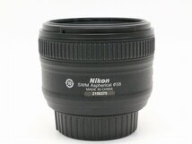 ●○【美品】Nikon AF-S NIKKOR 50mm F1.8G カメラレンズ 標準 単焦点 Fマウント ニコン○●018445002○●_画像4