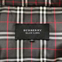 美品 バーバリーブラックレーベル 極暖 ダウンコート リアルファーフード 裏地ノバチェック Ｍ ブラック BURBERRY BLACK LABEL コート_画像3