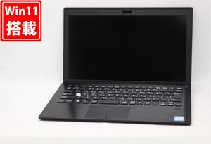 ジャンク 返品不可(AC欠品) フルHD 11.6型 SONY VAIO VJPF11C12N Windows11 七世代 i7-7500U 8GB NVMe 512GB-SSD カメラ LTE 無線 Office付