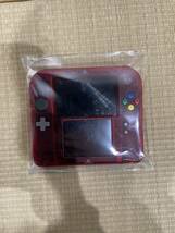 ★極美品★ Nintendo ニンテンドー 2DS クリアレッド_画像2