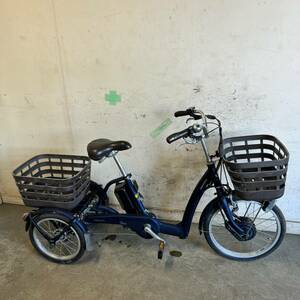 222* Gifu departure ^BRIDGESTONE/ Bridgestone / electric assist three wheel bicycle /lakto Wagon /3 step shifting gears / charger less / mileage verification / crime prevention equipped / present condition goods R5.12/14