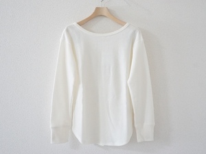  cat pohs 290 jpy [ regular price 3289 jpy ]AG by aquagirl waffle long sleeve cut and sewn 36 white oth0