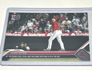 大谷翔平 2023 TOPPS NOW 35号 ホームラン バットフリップ 24時間 限定カード 579 ANGELS SHOHEI OHTANI エンゼルス 7.17.23 サインなし