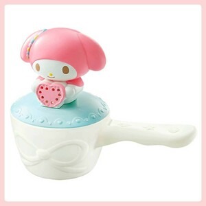 マイメロディ My Melody ハッピーセット景品 手おけシャワー ミニじょうろ Sanrio サンリオ キャラクター ホワイト ブルー ピンク おもちゃ