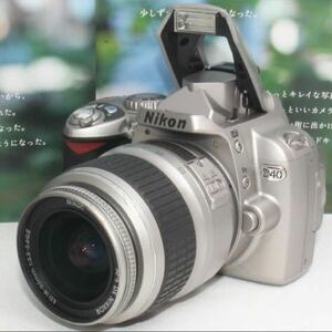 コスパ最強の一眼レフ新品バッグ付きNikon D40