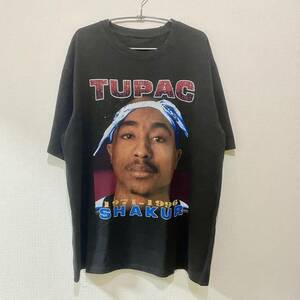 2PAC Tシャツ フリーサイズ 2パック HIPHOP Tee