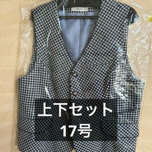 新品　セロリー　事務服　ベスト　スカート　17号