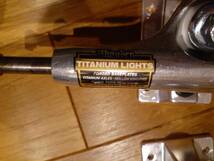 サンダー チタニウム ライト 3 THUNDER TITANIUM LIGHTS 3 スケート スケボー トラック ハイ HI チタン SKATEBOARD TRUCK Polished HI 148_画像3