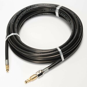 [15M] Karcher both edge Quick type compact hose for exchange high pressure washer hose gun side swivel attaching 