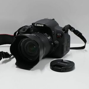 Canon EOS Kiss X7i + EF-S18-55mm F3.5-5.6 IS STM USED超美品 レンズキット APS-C デジタル一眼レフカメラ FullHD 完動品 中古 CE3366