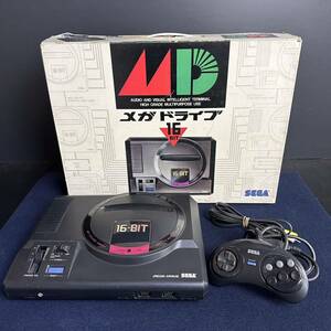 [MI433] SEGA セガ メガドライブ 16BIT MEGA DRIVE HAA-2510 コントロールパッド ゲーム 現状品