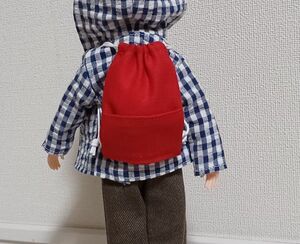 Lika -Chan haruto -kun hart -kun bag miniature back рюкзак ручной работы ручной работы красный