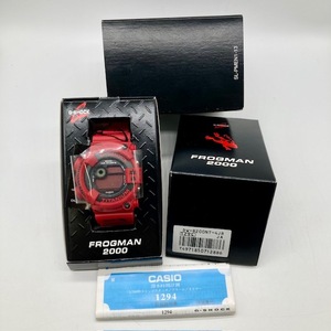 C551 CASIO カシオ G-SHOCK/Gショック 1000本限定 FROGMAN2000/フロッグマン 赤蛙 DW-8200NT-4JR