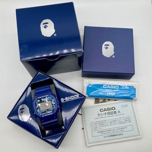 C553 CASIO カシオ G-SHOCK 1545 DW-5600VT A BATHING APE アベイシングエイプコラボ 限定品