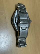 SEIKO AGS TITANIUM SCUBA 200m 5M43-0010 ワンピースケース　セイコー　チタン　スキューバ　200M クォーツ キャパシタ交換済み_画像5