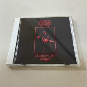 北欧メタル 国内盤 King Diamond In Concert 1987 Abigail