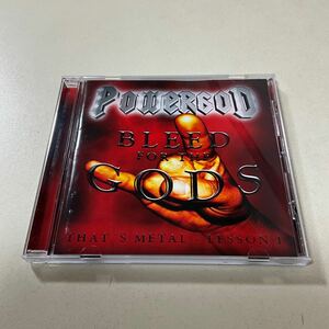 独産メタル パワーゴッド POWERGOD BLEED FOR THE GODS That's Metal Lesson 1