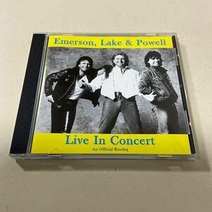 EMERSON LAKE & POWELL LIVE IN CONCERT　エマーソンレイクアンドパウエル ELP /Cozy Powell