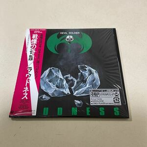 国内盤 紙ジャケ 帯付 戦慄の奇蹟／ＬＯＵＤＮＥＳＳ Devil Soldier