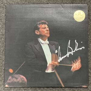 レナード・バーンスタイン Leonard Bernstein 　直筆サイン入り　レコード　運命　未完成