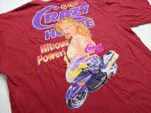 ☆☆　イエローコーン　CRAZY HORSE　ZZR1100　Tシャツ　状態良美品　☆☆_画像1